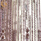 3D bordó la tela pesada pura del cordón del cordón del poliéster africano de la tela para la boda