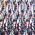 Cordón africano de alta calidad nupcial multicolor de la lentejuela del bordado del brillo de la tela del cordón