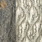 Modelo especial del bordado de la tela hecha a mano moldeada del cordón para el vestido de boda